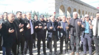 Konya’nın Beyşehir ilçesinde kış döneminde etkili olan son yağışlar sonrasında