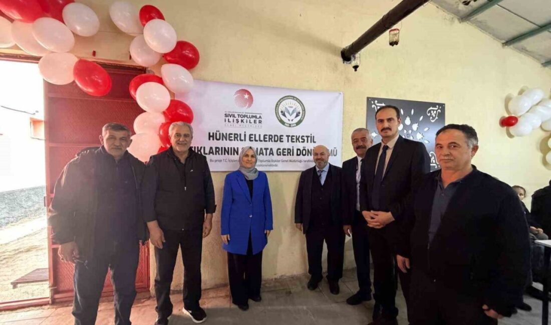 Konya’nın Beyşehir ilçesinde hayata geçirilen tekstil geri dönüşüm projesiyle ev