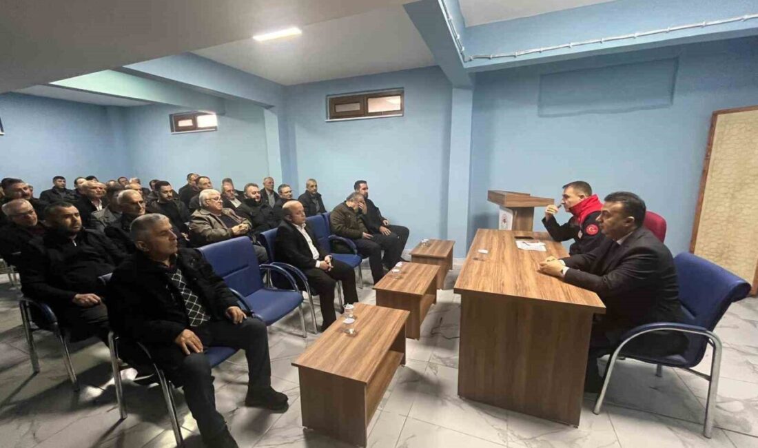 Konya’nın Beyşehir ilçesinde, İlçe Tarım ve Orman Müdürlüğü tarafından muhtarlara