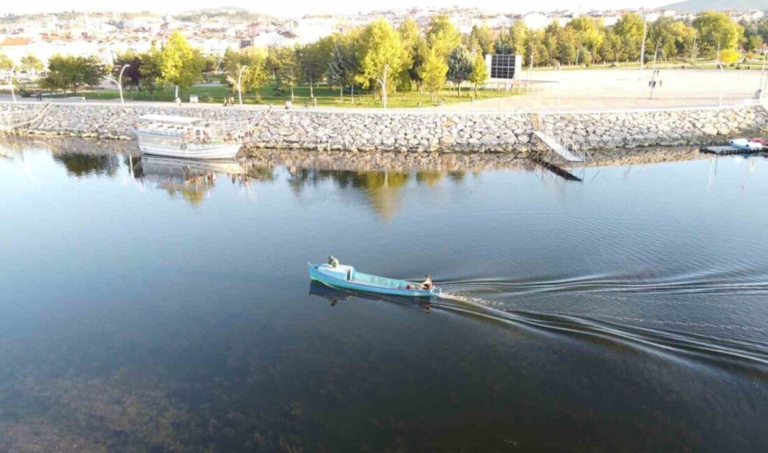 Konya’nın Beyşehir ilçesinde bulunan Beyşehir Gölü’nden geçimini sağlayan tatlı su