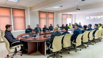 Bilecik İl Emniyet Müdürü Erdem Çağlar başkanlığında haftalık genel değerlendirme