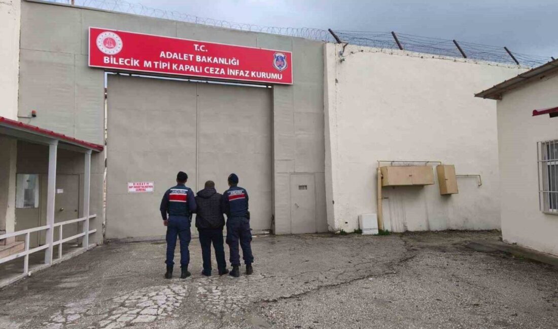 Bilecik’te hakkında 4 yıl 2 ay kesinleşmiş hapis cezası bulunan
