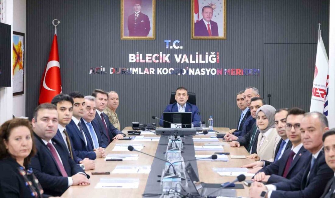 Bilecik’te İl Güvenlik ve Acil Durumlar Koordinasyon Merkezi (GAMER) güvenlik