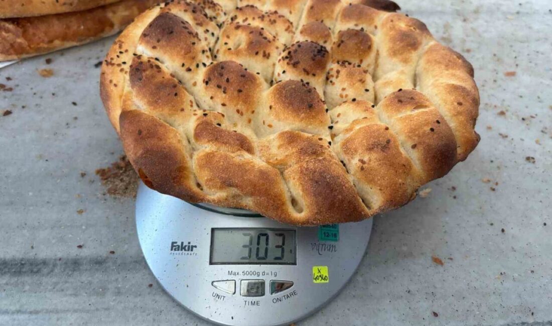 Bilecik’te gramajı 320 gram olmasına rağmen vatandaşa 290-300 gram pide