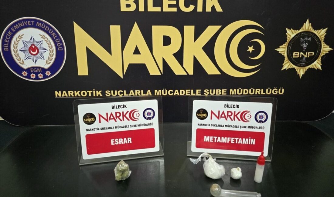 Bilecik’te gerçekleştirilen narkotik operasyonunda 2 şüpheli gözaltına alındı. Edinilen bilgilere