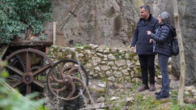 Bilecik’te tarihi değirmen için 3 boyutlu tarama ve ölçüm çalışmaları