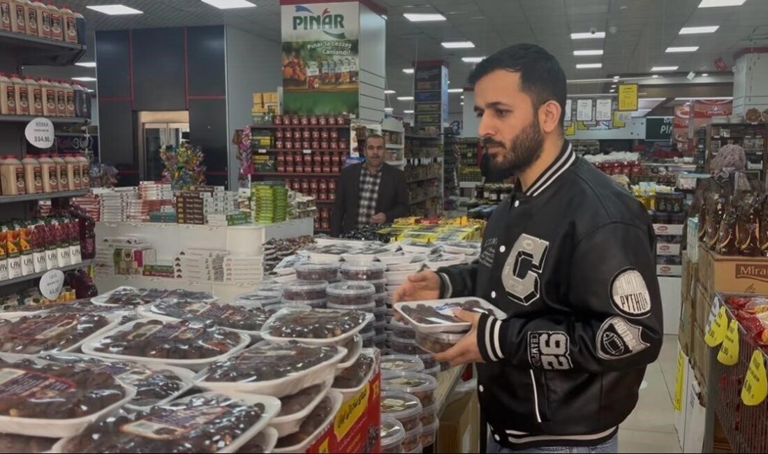 Bingöl’de Ramazan ayının yaklaşmasıyla birlikte çarşı ve marketlerde alışveriş yoğunluğu