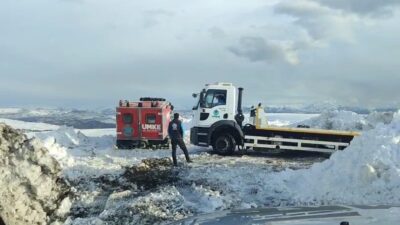 Bingöl’ün bi köyünde solunum sıkıntısı çeken hasta için UMKE ekipleri