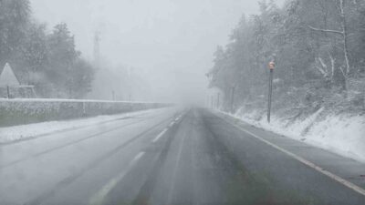 Türkiye’nin en önemli geçiş güzergahlarından biri olan D-100 karayolu Bolu