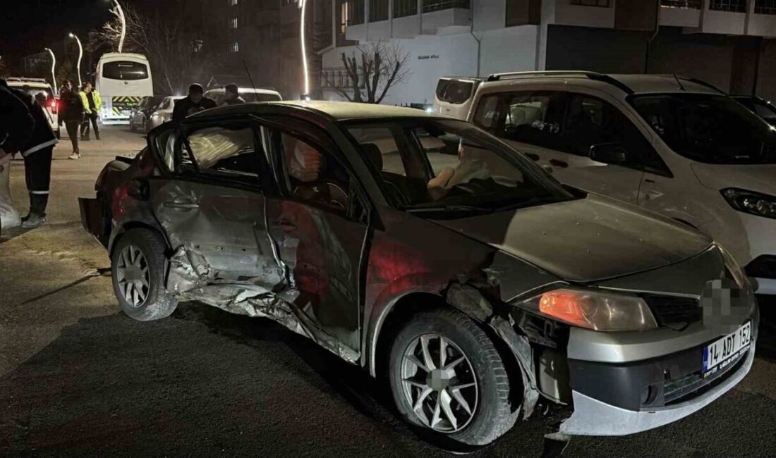 Bolu’da otomobil ile cipin çarpışması neticesinde meydana gelen trafik kazasında