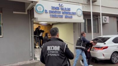 İzmir’in Bornova ilçesinde işlenen bir cinayetle ilgili yürütülen soruşturma kapsamında,