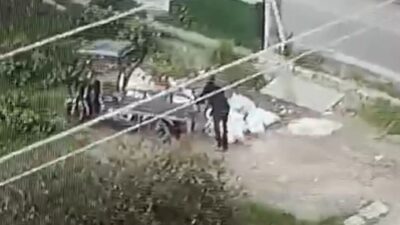 Muğla’nın Bodrum ilçesinde boş araziye moloz döken şahıs, jandarma ve