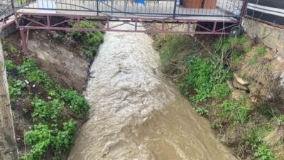 Aydın’ın Bozdoğan ilçesi etkili olan sağanak yağışların ardından adeta suya