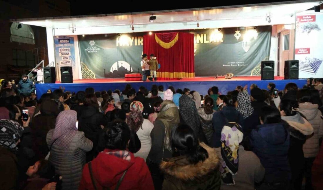 Aydın Büyükşehir Belediyesi tarafından Ramazan ayı boyunca kentin farklı noktalarında