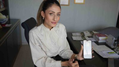 Antalya’da genç bir kadın, arkadaşına doğum günü sürprizi yapmak amacıyla