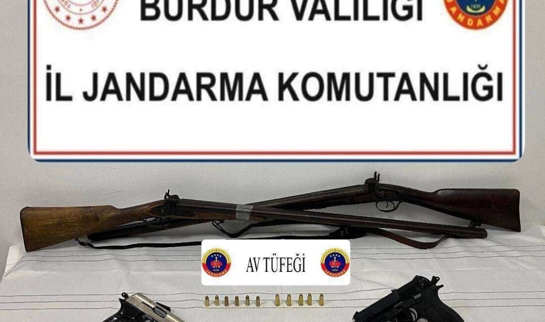 Burdur’da jandarma ekiplerince kaçakçılık ve organize suçlarla mücadele çerçevesinde yürütülen