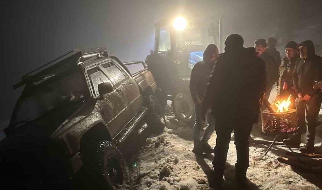 Burdur’un Bucak ilçesinde gezmek için araçla Kestel Dağı’na çıkan 4