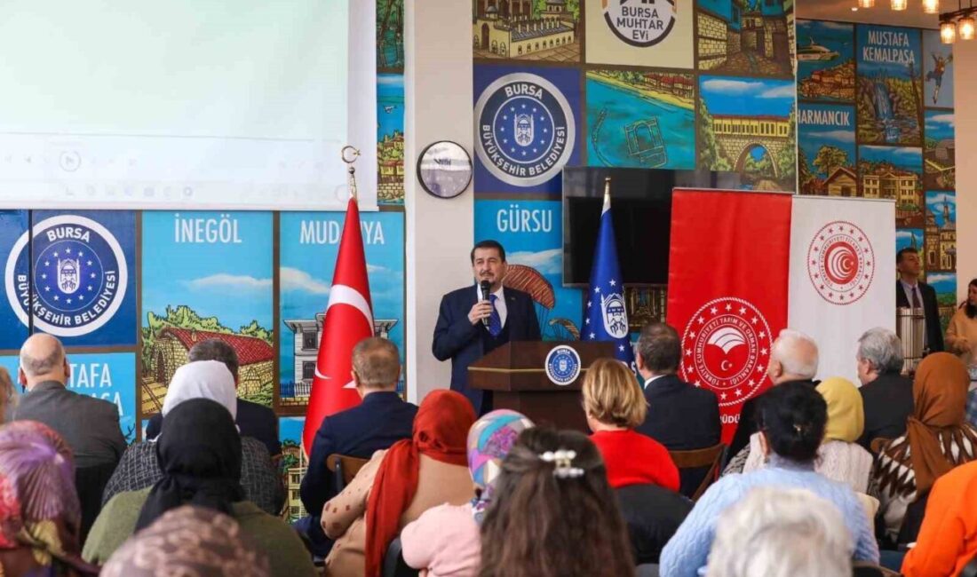 Bursa’da kırsal kalkınmanın sağlanması ve çiftçinin gelir düzeyinin artırılması için