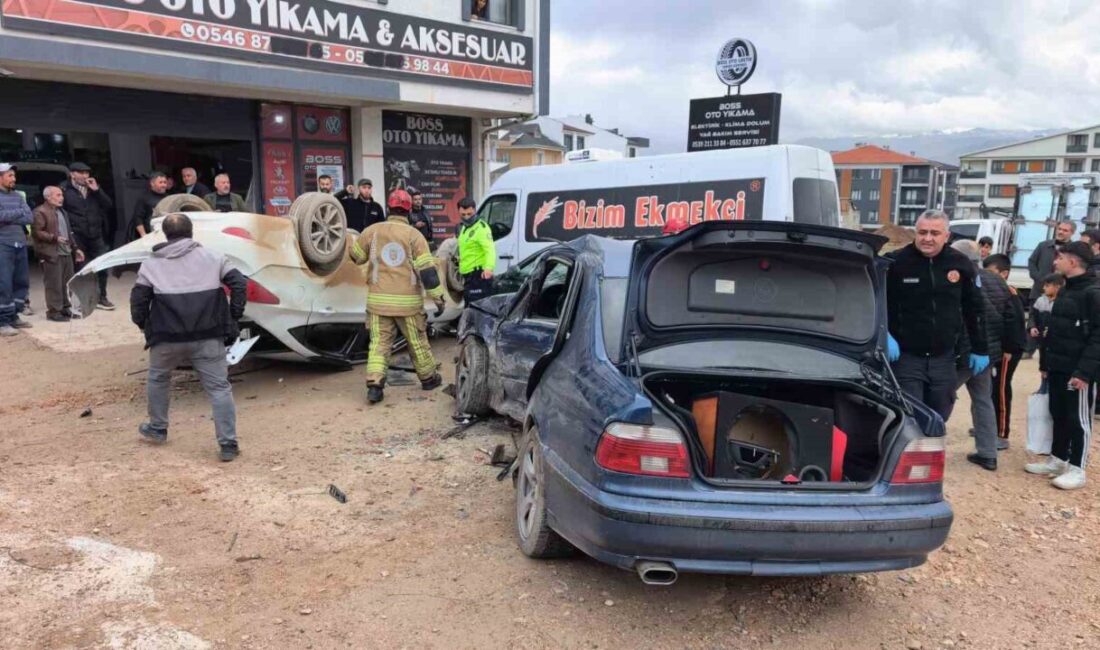 Bursa’nın İnegöl ilçesinde 14 yaşındaki ehliyetsiz sürücünün kontrolünden çıkan otomobilin