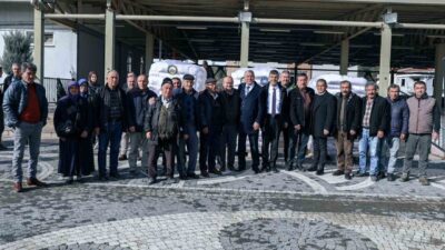 Bursa Büyükşehir Belediyesi tarafından kırsal kalkınmayı desteklemek ve üreticinin emeğine