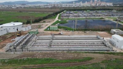 Bursa Büyükşehir Belediyesi, Doğu Atıksu Arıtma Tesisi’nin günlük kapasitesini yaklaşık