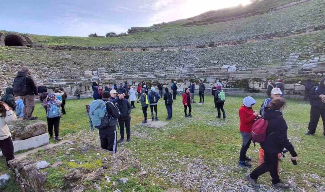 Aydın Büyükşehir Belediyesi tarafından düzenlenen trekking etkinlikleri devam ediyor. Aydınlı
