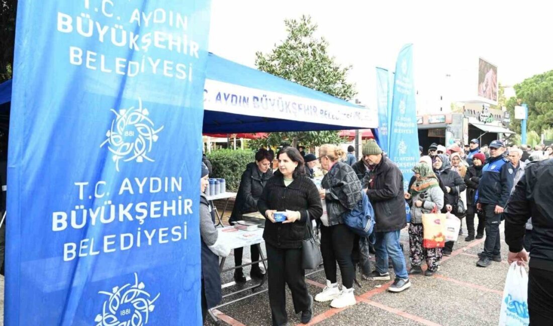 Aydın Büyükşehir Belediyesi, 6 Şubat Kahramanmaraş depremlerinin yıldönümünde binlerce vatandaşa