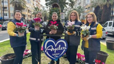 Aydın Büyükşehir Belediyesi’nin 14 Şubat Sevgililer Günü dolayısıyla kent genelinde