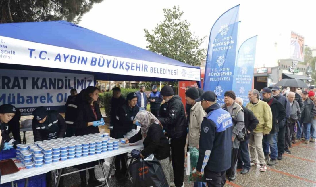 Aydın Büyükşehir Belediyesi, her kandilde olduğu gibi Berat Kandili’nde de