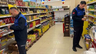 Ramazan ayı öncesinde ilçedeki marketlerde kapsamlı denetim gerçekleştiren Çameli Belediyesi