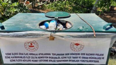 Çanakkale’de ‘Bitki Koruma Ürünleri Ambalaj Atıklarının Toplanarak Geri Dönüşümü ve