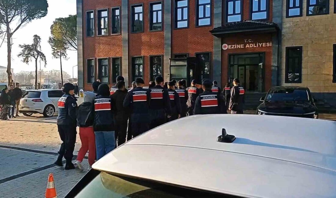 Çanakkale’de jandarma tarafından düzenlenen uyuşturucu operasyonunda 8 şüpheli tutuklandı. Çanakkale