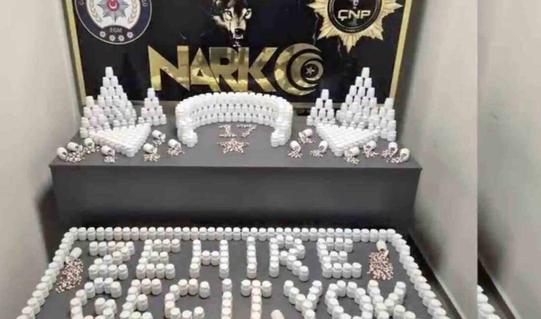 Çanakkale’de Narkotik Suçlarla Mücadele Şube Müdürlüğü ekiplerince düzenlenen uyuşturucu operasyonunda