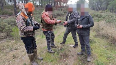Çanakkale’de gerçekleştirilen doğa koruma ve kontrolü çalışmalarında yasa dışı avcılık