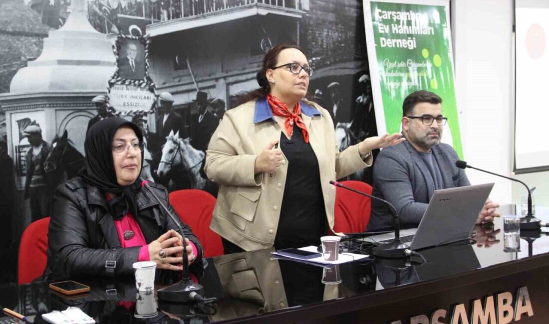 Samsun’un Çarşamba ilçesinde, Çarşambalı kadınların ihracata dahil olmalarına yönelik eğitim