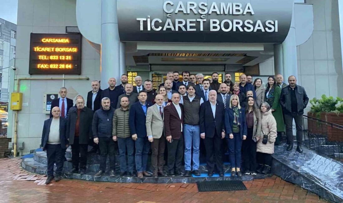 Cumhuriyet Halk Partisi (CHP) Samsun ve Çarşamba heyeti, tarım alanındaki