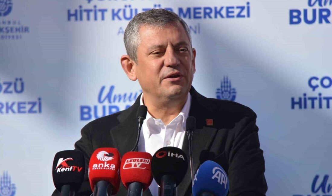 Çorum’un Mecitözü ilçesinde konuşan CHP Genel Başkanı Özgür Özel, “Bunların