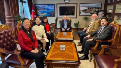 Çin Yeni Yılı etkinlikleri kapsamında Fethiye’ye gelen Çin Halk Cumhuriyeti’nden