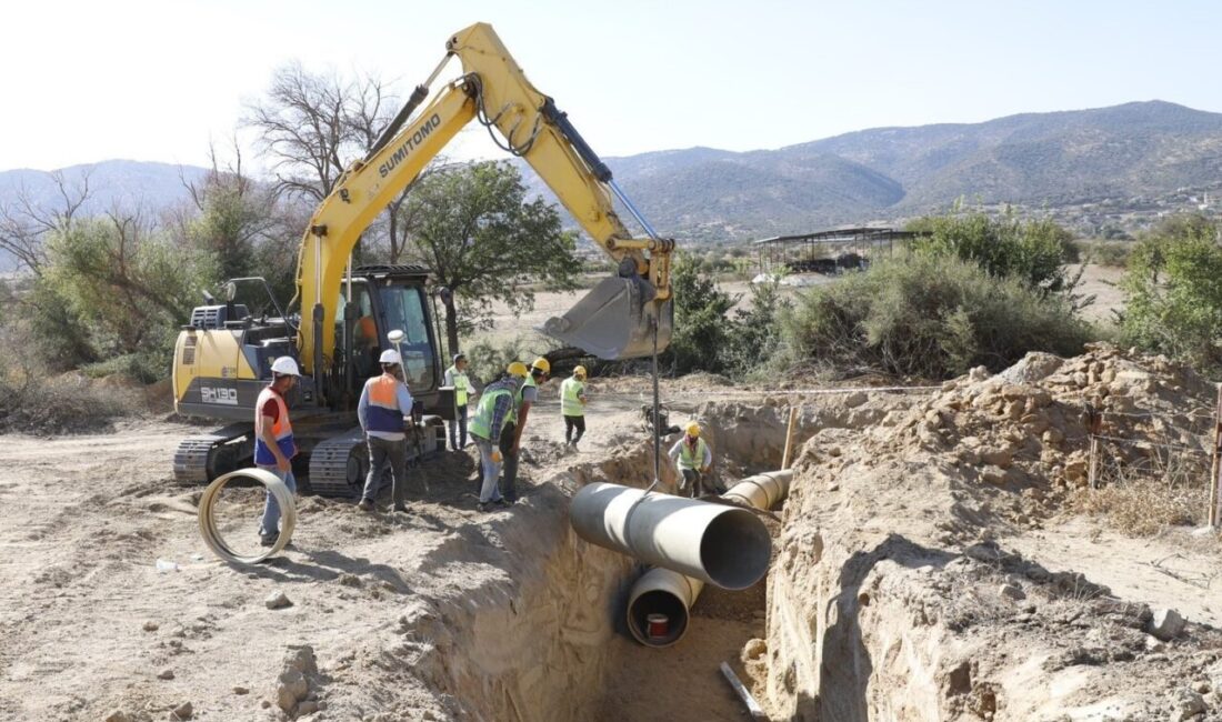 Aydın’ın Çine ilçesinde 2021 yılından bu yana yapımı devam eden