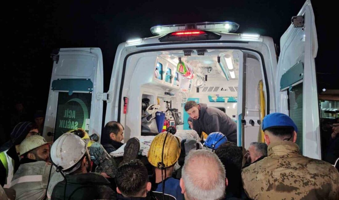 Zonguldak’ın Kilimli ilçesine bağlı Gelik beldesinde özel bir maden ocağında