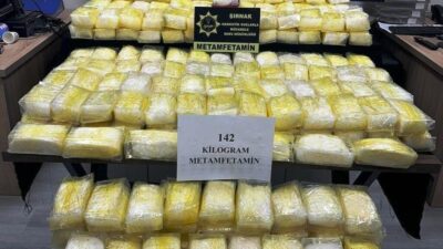 Şırnak’ın Cizre ilçesinde emniyet güçlerinin nefes kesen operasyonuyla, 142 kilogram