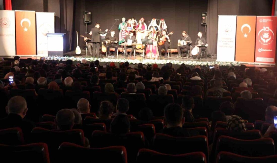 Erzurum’da koruma ve bakım altında bulunan çocuklar, hazırladıkları “Bölgelerimizden Türküler”