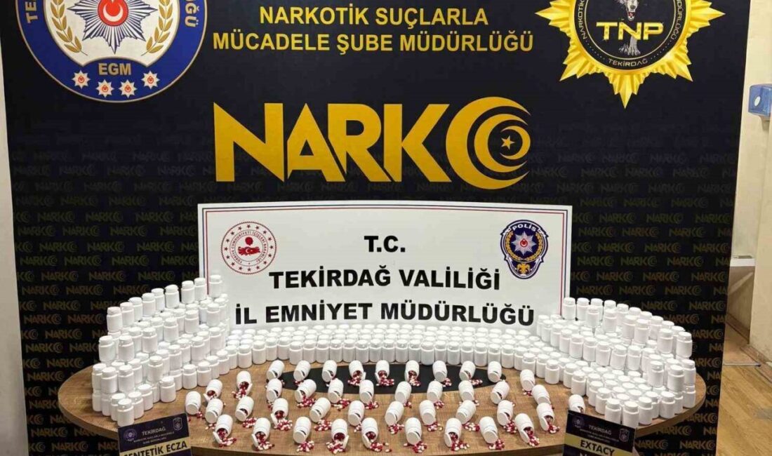 Tekirdağ’ın Çorlu ilçesinde narkotik ekiplerince düzenlenen operasyonda piyasa değeri yaklaşık