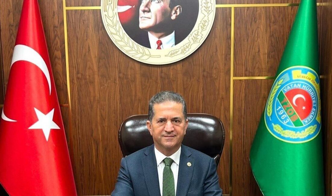 Yüreğir Ziraat Odası Başkanı Mehmet Akın Doğan, 2026 yılı tarım