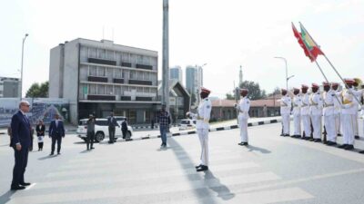 Cumhurbaşkanı Recep Tayyip Erdoğan, resmi ziyarette bulunmak üzere geldiği Etiyopya’nın