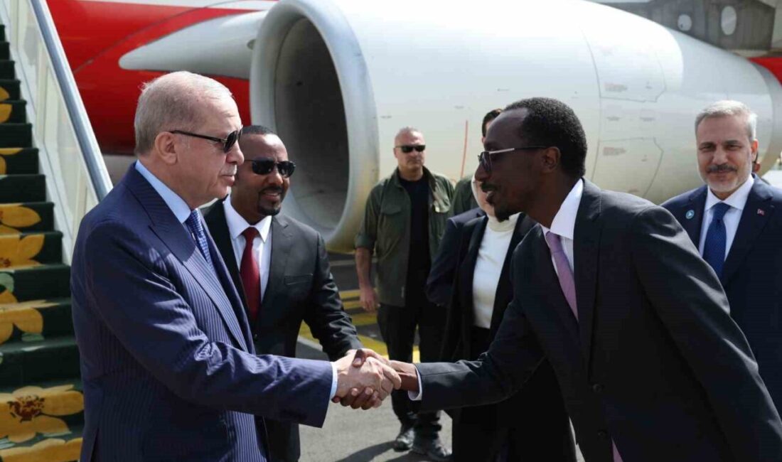 Cumhurbaşkanı Recep Tayyip Erdoğan, resmi ziyarette bulunmak üzere Etiyopya’nın başkenti