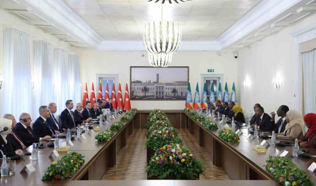 Cumhurbaşkanı Recep Tayyip Erdoğan, “Etiyopya’daki en büyük ikinci yatırımcı ülke