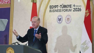 Cumhurbaşkanı Recep Tayyip Erdoğan, Kahire’de düzenlenen Türkiye-Mısır İş Forumu Kapanış