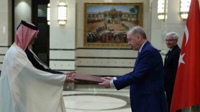 Cumhurbaşkanı Recep Tayyip Erdoğan, İtalya, Arjantin ve Katar büyükelçilerini kabul