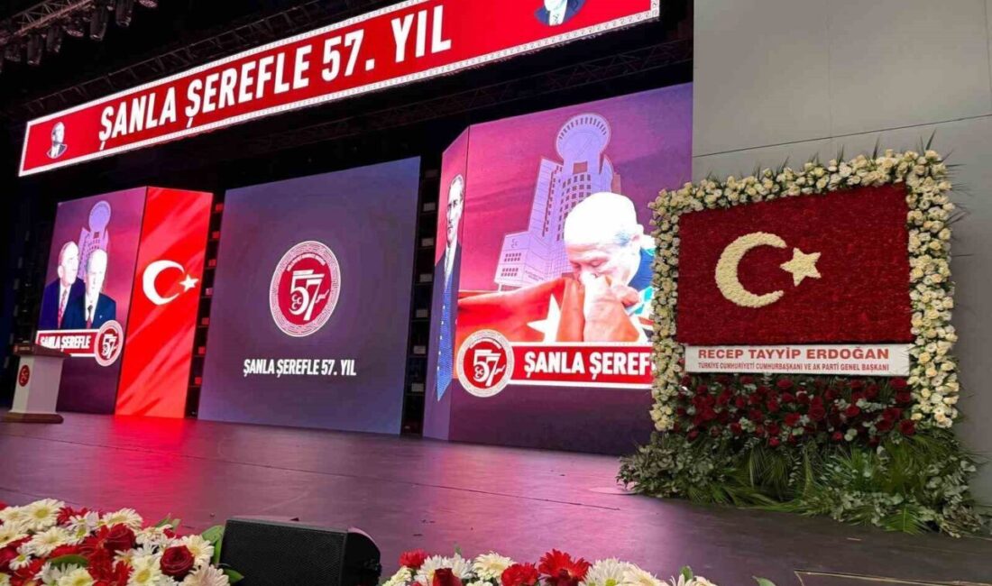 Cumhurbaşkanı Recep Tayyip Erdoğan, Milliyetçi Hareket Partisi’nin (MHP) 57. kuruluş